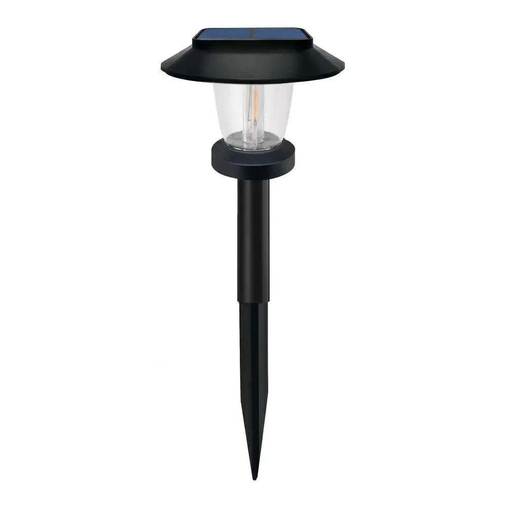 Borne Solaire Filament Edison - Globe Transparent