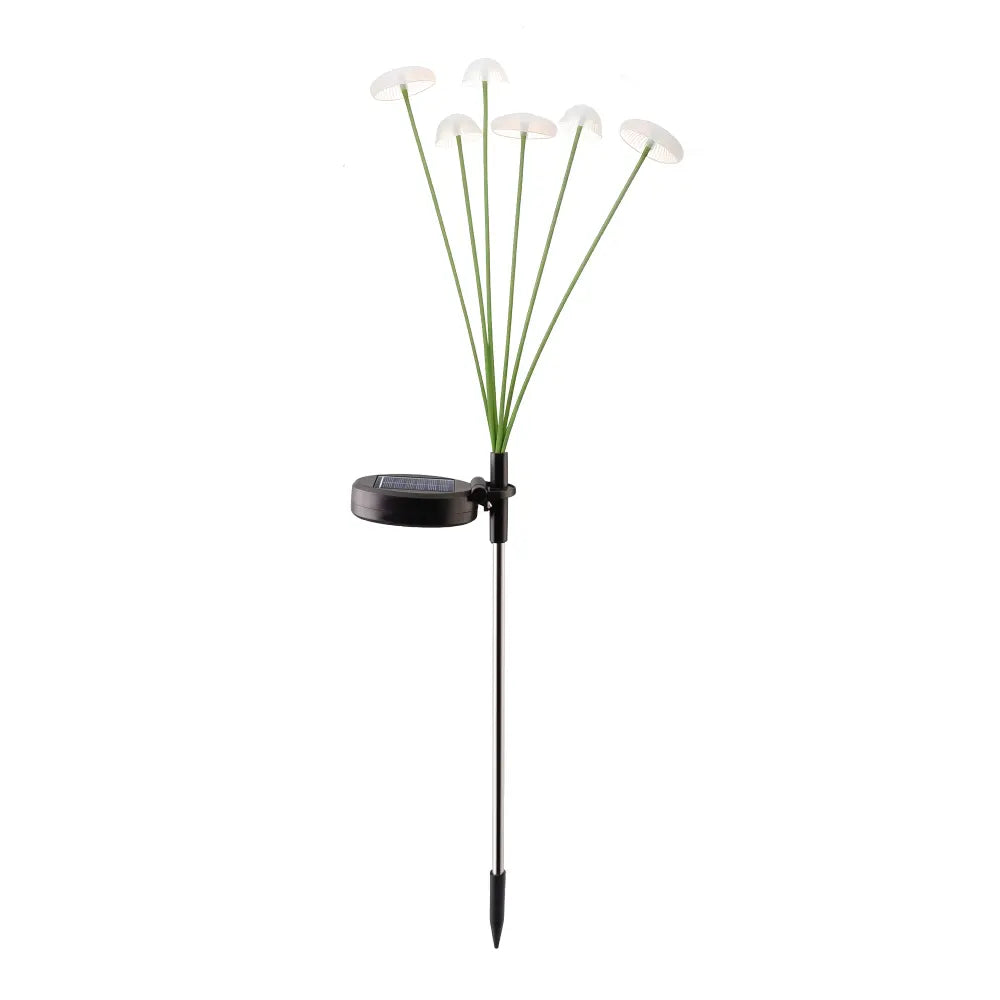 Lampe Solaire de Jardin Champignon - Tiges Oscillantes