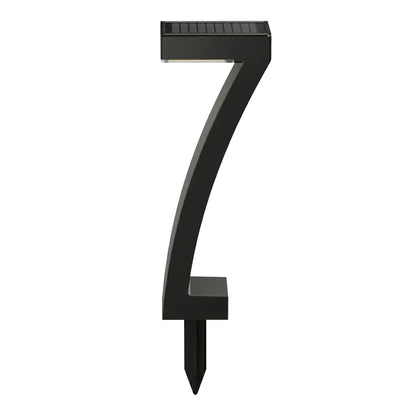 Borne Solaire Design en "7" - Noir