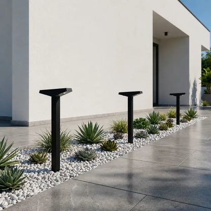 Borne Solaire Design en T - Hauteur Modulable