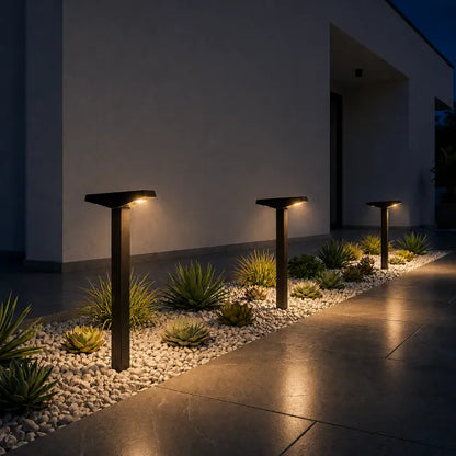 Borne Solaire Design en T - Hauteur Modulable