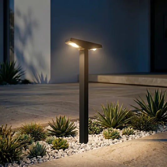 Borne Solaire Design en T - Hauteur Modulable