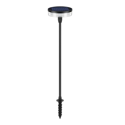 Borne Solaire Disque Oscillant - Tige Noir Mat