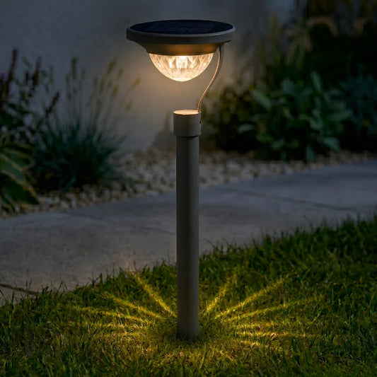 Borne Solaire Disque Rayonnant - Double Installation