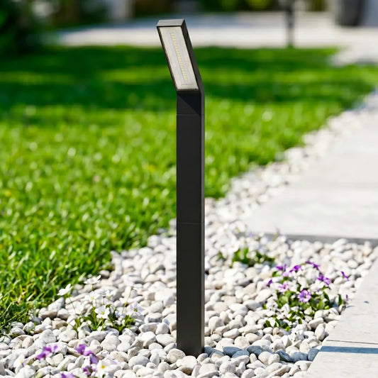Borne Solaire Tête Inclinée - 3 Températures de Lumière