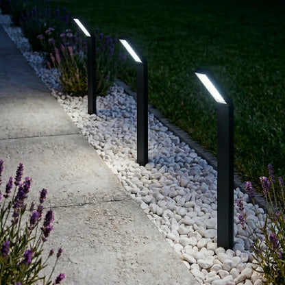 Borne Solaire Tête Inclinée - 3 Températures de Lumière