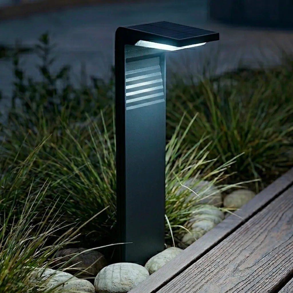 Borne Solaire Profil Visière - Noir Mat Strié