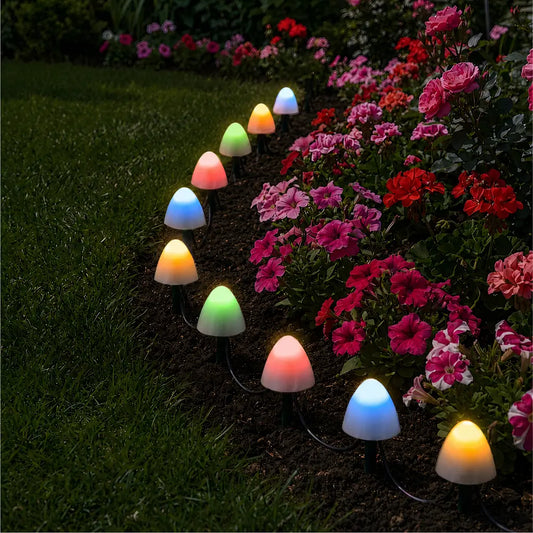 Guirlande Champignons Solaires à Piquer