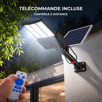 Lampadaire Solaire Extérieur Puissant - 1500 Lumens
