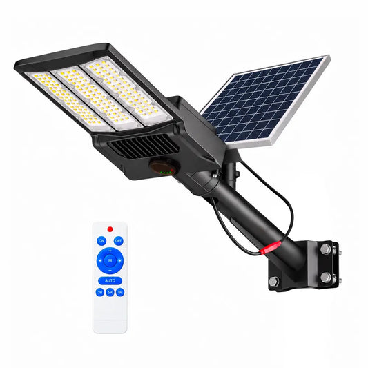 Lampadaire Solaire Extérieur Puissant - 1500 Lumens