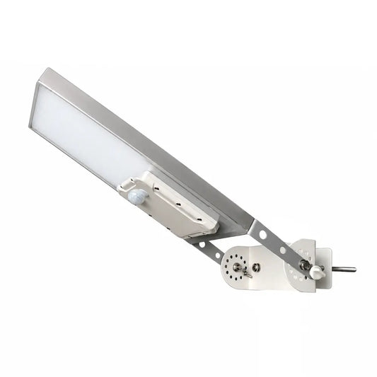 Lampadaire Solaire Mural Aluminium Orientable - 650 Lumens
