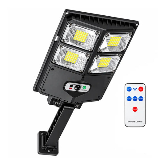 Lampadaire Solaire Mural Compact - 450 Lumens