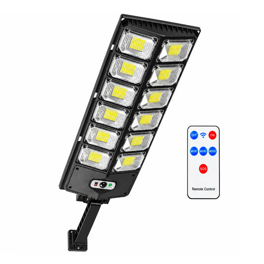 Lampadaire Solaire Mural Grand Format - 850 Lumens