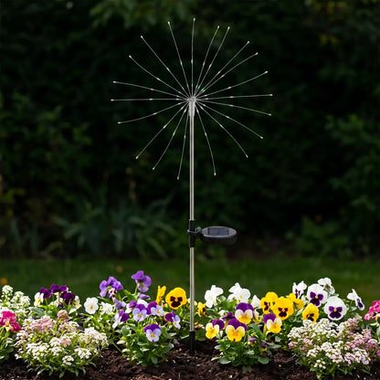 Lampe Solaire de Jardin Feu d’Artifice
