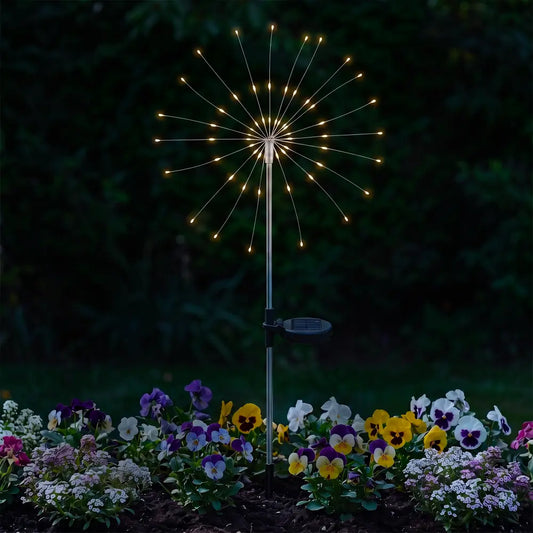 Lampe Solaire de Jardin Feu d’Artifice