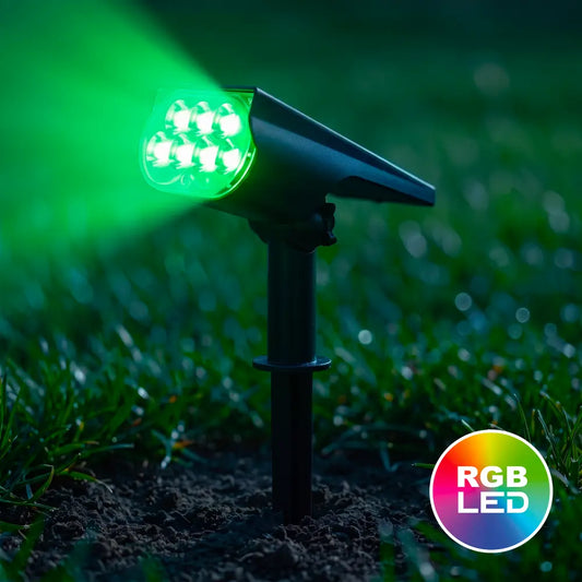 Spot Solaire 7 LED - Sol et Mur