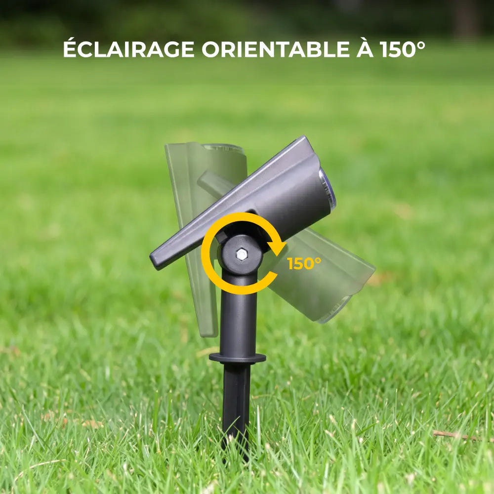 Spot Solaire 7 LED - Sol et Mur
