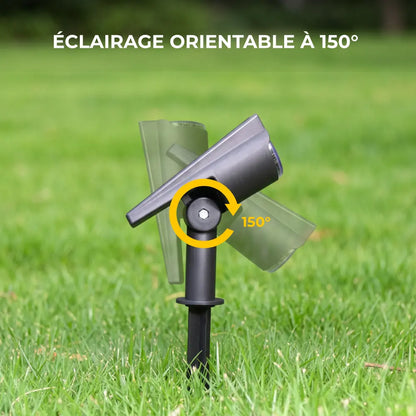 Spot Solaire 7 LED - Sol et Mur