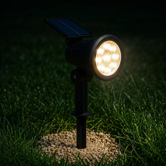 Spot Solaire 9 LED - 3 Intensités