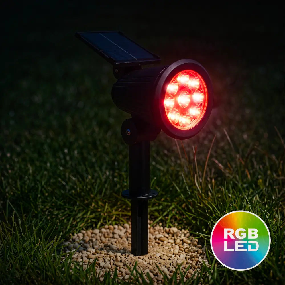 Spot Solaire 9 LED - 3 Intensités