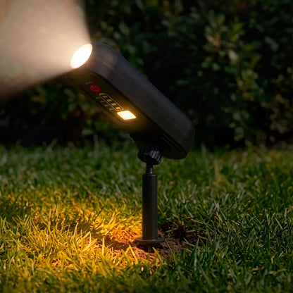 Spot Solaire Orientable 360° - Vert ou Blanc Chaud