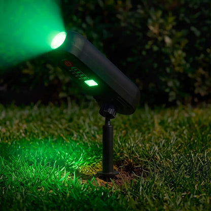 Spot Solaire Orientable 360° - Vert ou Blanc Chaud
